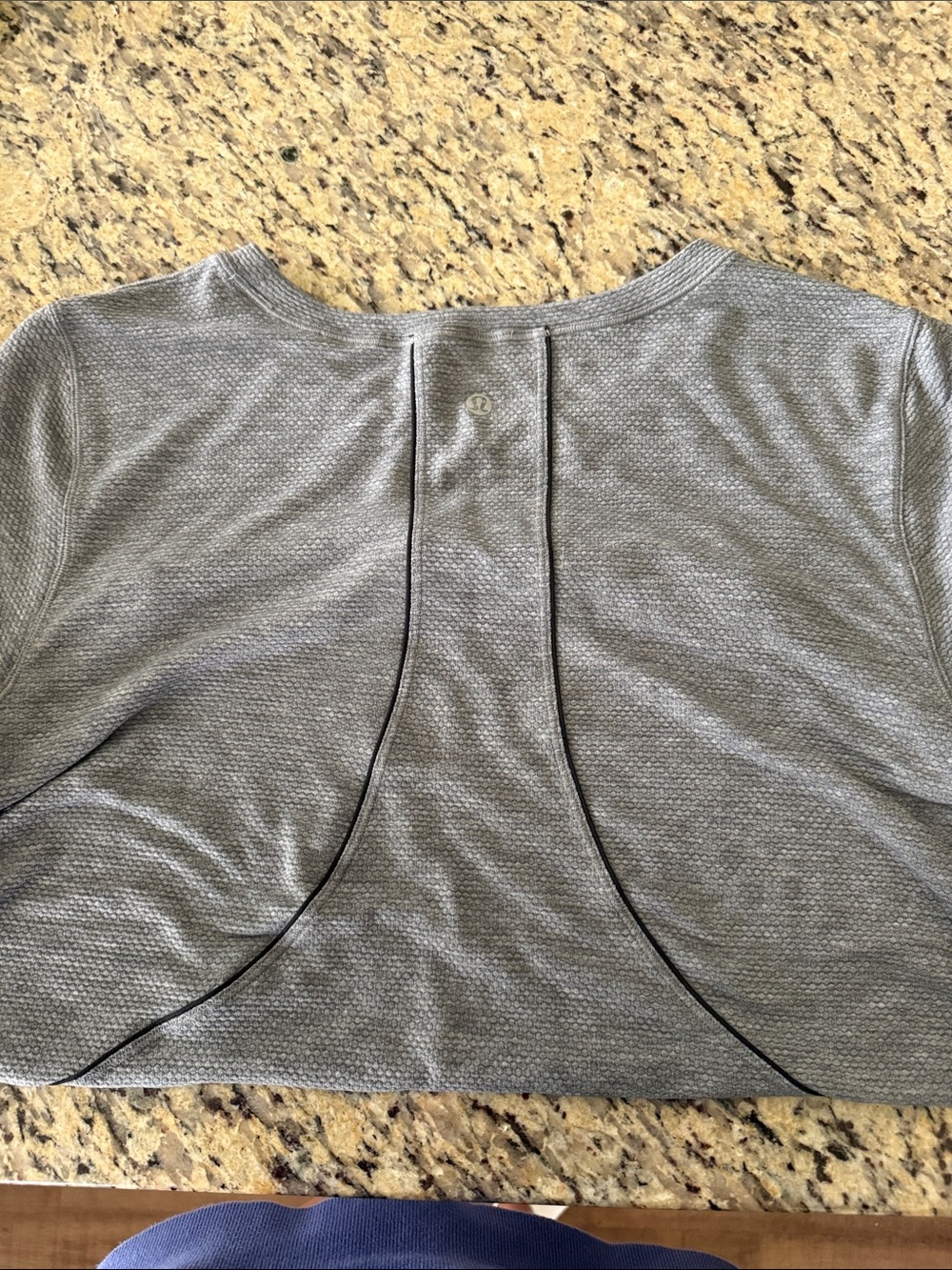 Lululemon Heathered Gray Tee